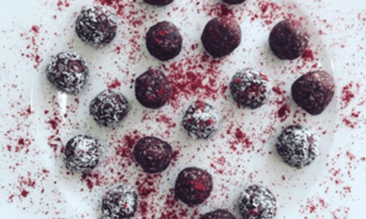 Raspberry balls