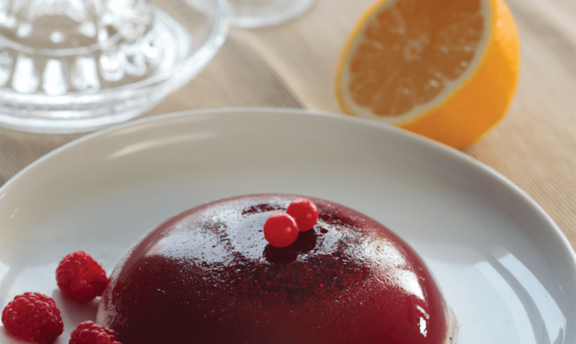 Homemade jelly "Shivering berry"