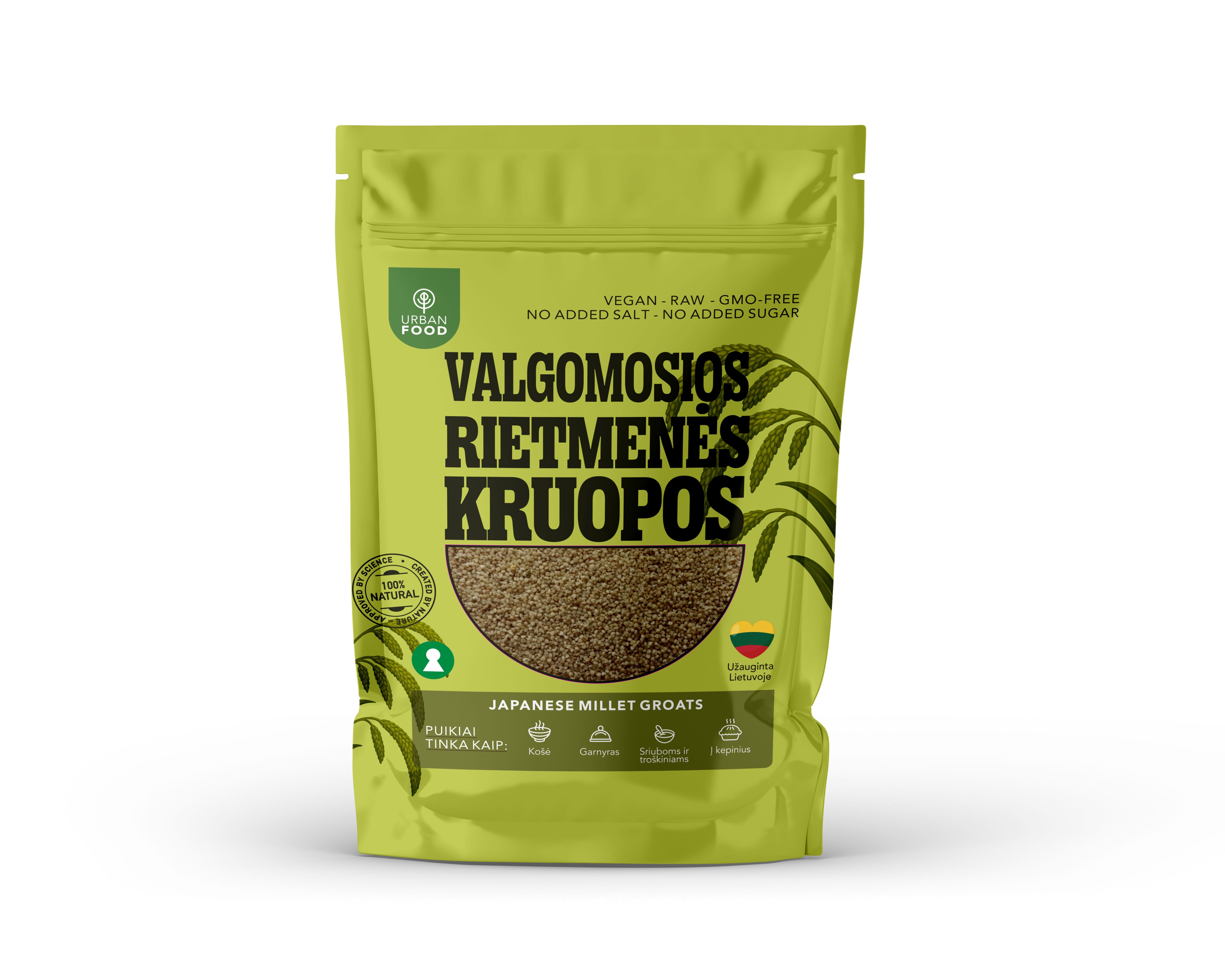 Valgomosios rietmenės kruopos