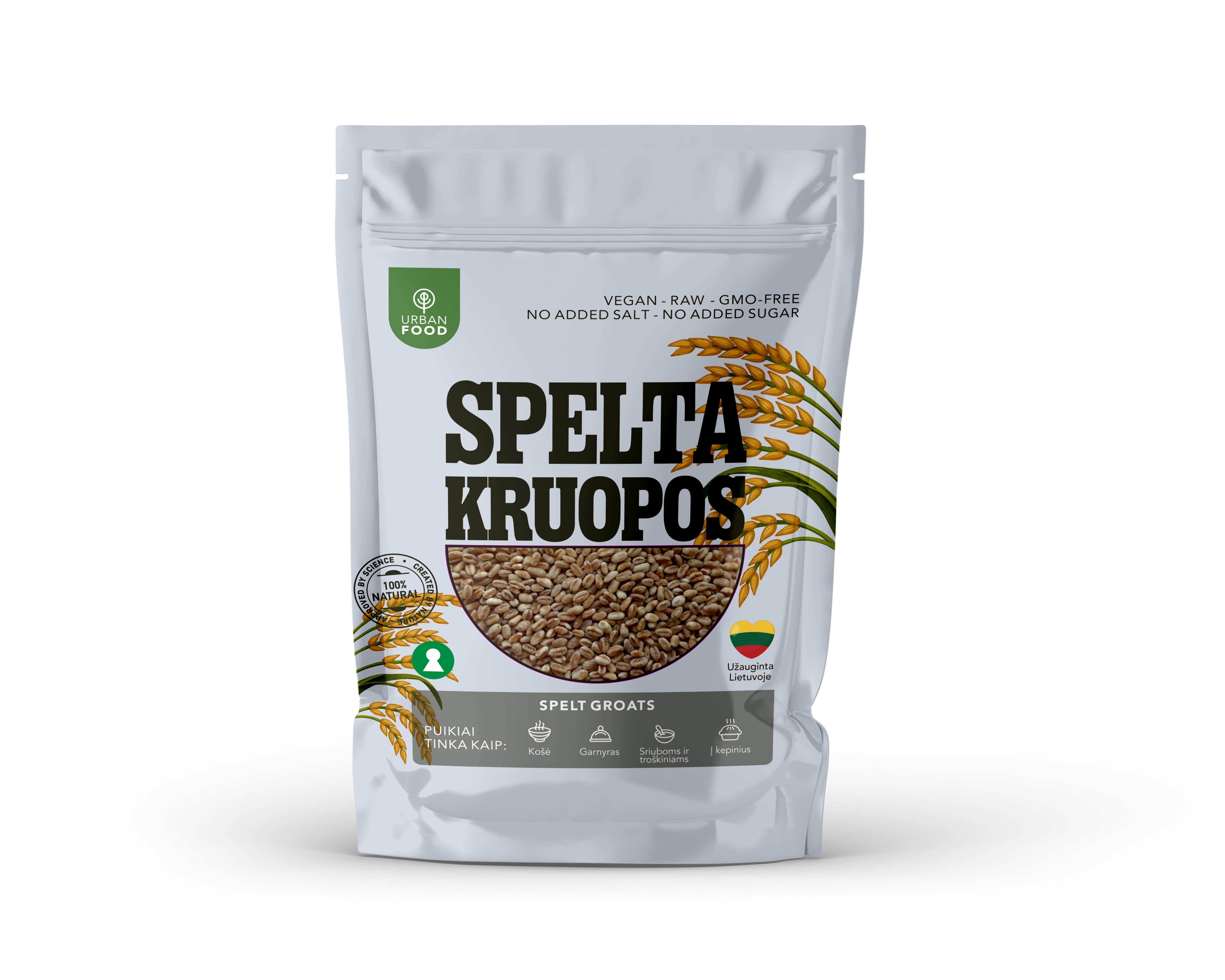 Spelta kruopos