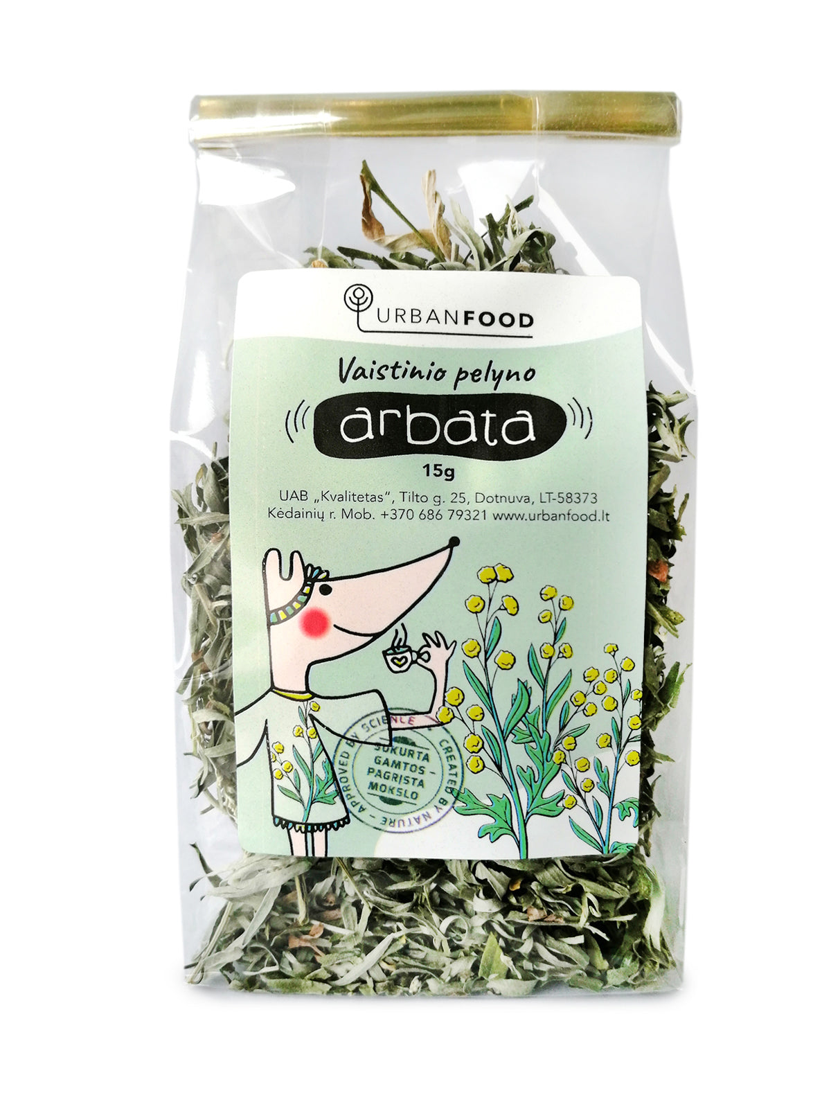Vaistinio pelyno (karčiojo kiečio) arbata